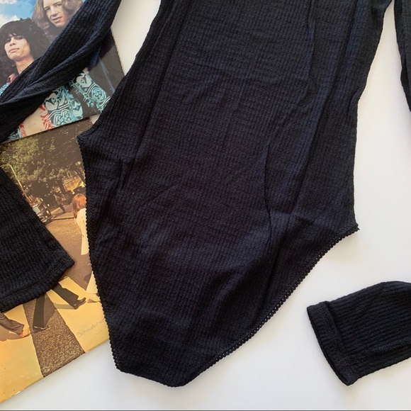 Free People | Black All You Want Bodysuit XS - Picture 8 of 12